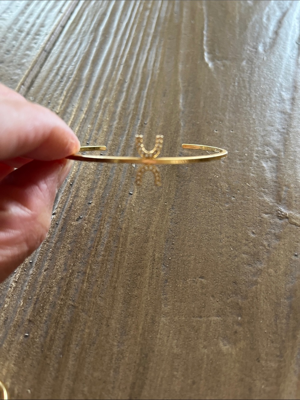 Madewell Jewelry Bundle - Gold Tone Two Bracelets and a Ring - Picture 3 of 5
